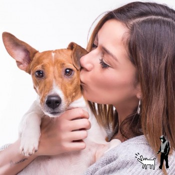 Marta Melro e sua cadelinha JRT, não menos famosa, Keli.
