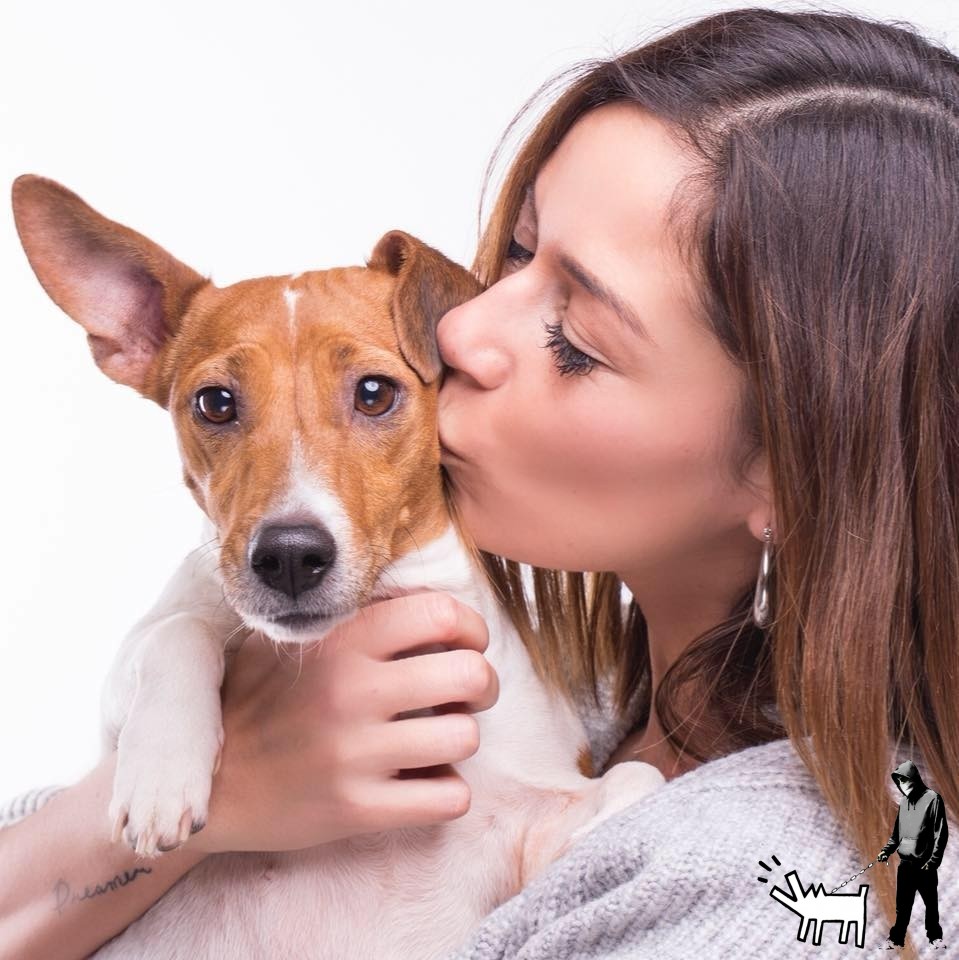 Marta Melro e sua cadelinha JRT, não menos famosa, Keli.